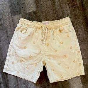 Men’s Cotton Gold Tiger Shorts